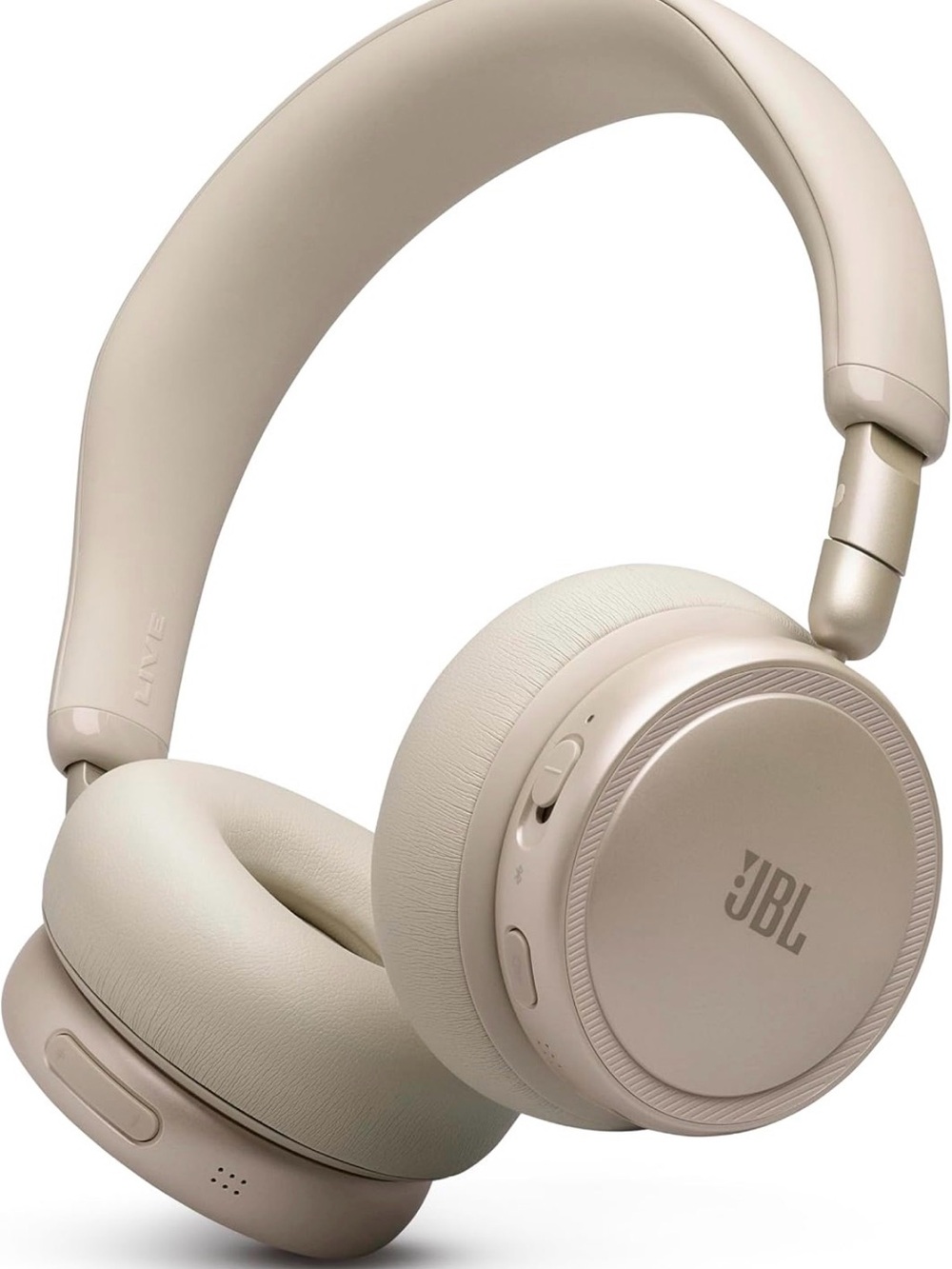 JBL Over-Ear Wireless Headphones in Cream